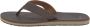 Quiksilver Carver Nubuck Heren Slippers Demitasse - Thumbnail 9