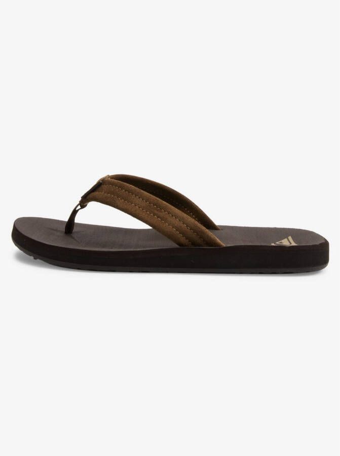 Quiksilver Teenslippers Carver Suede Core