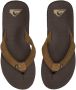 Quiksilver Carver Suede Core Sandalen zwart bruin - Thumbnail 4