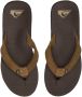 Quiksilver Carver Suede Core Sandalen zwart bruin - Thumbnail 5