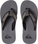 Quiksilver Monkey Abyss Heren Slippers Grey Black Grey - Thumbnail 7