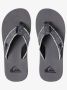 Quiksilver Monkey Abyss Heren Slippers Grey Black Grey - Thumbnail 3