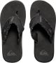Quiksilver Monkey Abyss Heren Slippers Black Black Brown - Thumbnail 5