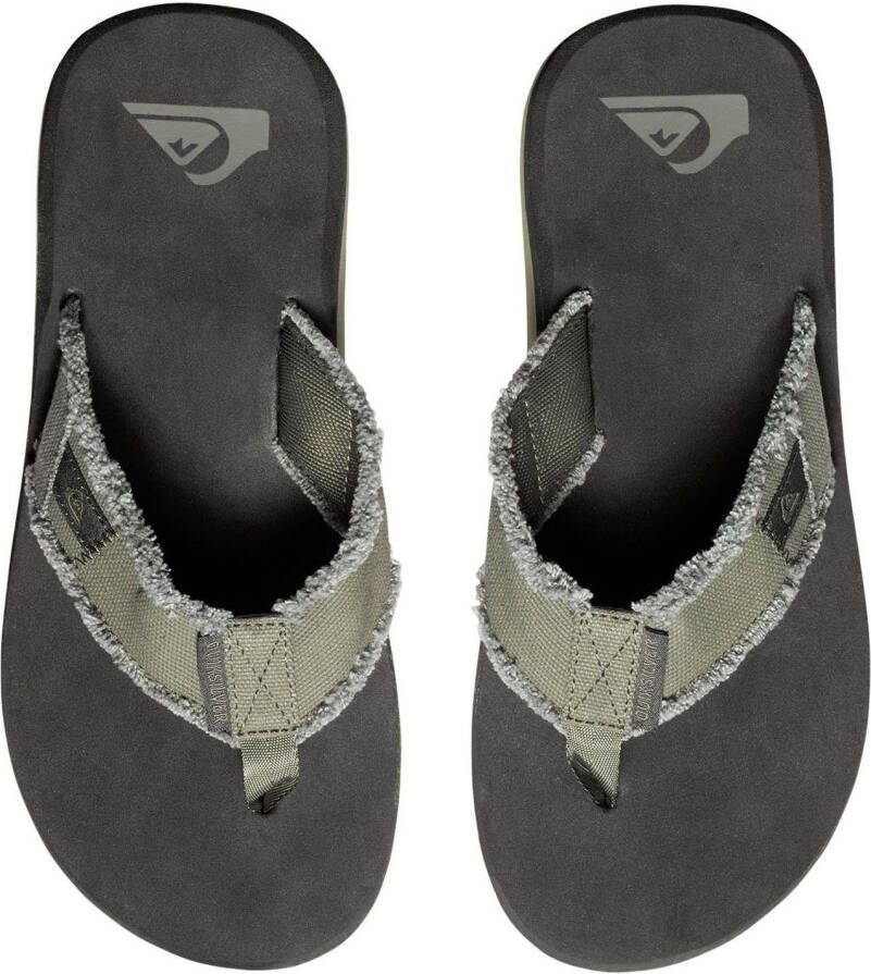 Quiksilver Monkey Abyss Heren Slippers Green Black Brown - Foto 3