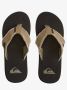 Quiksilver Monkey Abyss Heren Slippers Green Black Brown - Thumbnail 3