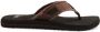 Quiksilver Monkey Abyss Heren Slippers Brown - Thumbnail 4