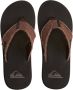Quiksilver Monkey Abyss Heren Slippers Brown - Thumbnail 5