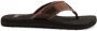 Quiksilver Monkey Abyss Heren Slippers Brown - Thumbnail 4