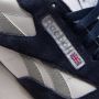 Reebok Classics Classic Leather sneakers donkerblauw wit grijs - Thumbnail 11