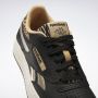 Reebok Classics Club C Double GEO sneakers met dierenprint zwart zand metallic goud Dames Leer 35 - Thumbnail 8