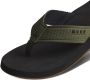 Reef The Layback black Olive Heren Slippers Zwart Olijfgroen - Thumbnail 18