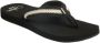 Reef baja maria Slippers dames Black Black White - Thumbnail 12