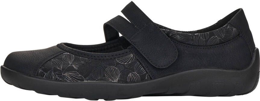 Remonte Ballerina's Slipper instapschoen slip-on sneaker met subtiele slangenlook - Foto 8
