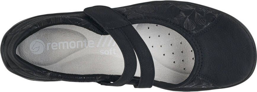 Remonte Ballerina's Slipper instapschoen slip-on sneaker met subtiele slangenlook - Foto 9