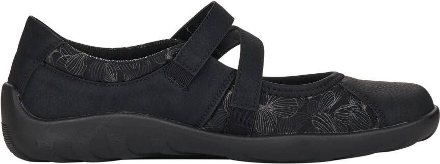 Remonte Ballerina's Slipper instapschoen slip-on sneaker met subtiele slangenlook - Foto 15