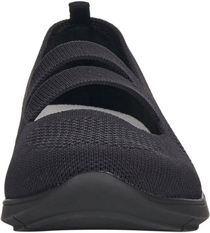 Remonte Ballerina's met riempje Slipper slip-on schoen slip-on sneaker in sportief ontwerp