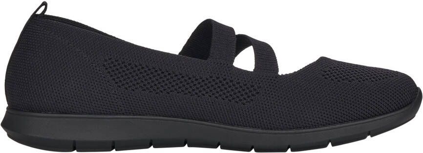Remonte Ballerina's met riempje Slipper slip-on schoen slip-on sneaker in sportief ontwerp