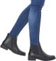 Remonte Chelsea-boots blokhak laarsjes business schoen accenten in reptiel-look - Thumbnail 12