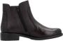 Remonte Chelsea-boots blokhak laarsjes business schoen accenten in reptiel-look - Thumbnail 5