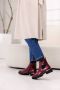 Remonte Chelsea-boots blokhak laarzen enkellaars met praktische binnenrits - Thumbnail 3