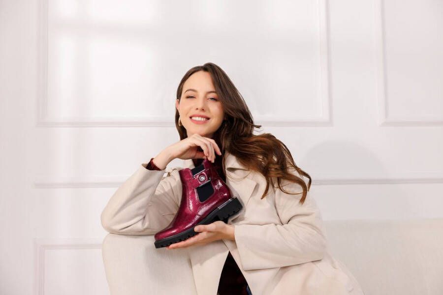Remonte Chelsea-boots blokhak laarzen enkellaars met praktische binnenrits