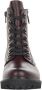 Remonte Bordo Casual Leather Booties Rood Dames - Thumbnail 13