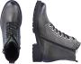 Remonte Veterlaarsjes blokhak laarsjes veterschoenen flats in used look - Thumbnail 14