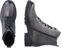 Remonte Groene leren veterschoenen Green Dames - Thumbnail 14