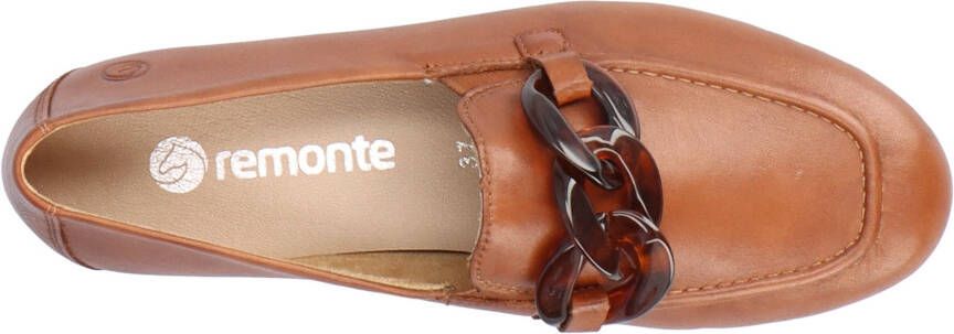 Remonte Loafers Slipper business schoen met opvallende sierketting