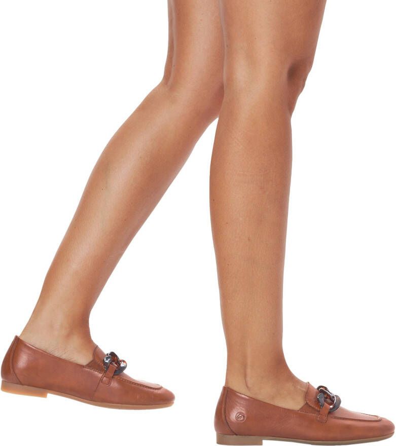 Remonte Loafers Slipper business schoen met opvallende sierketting