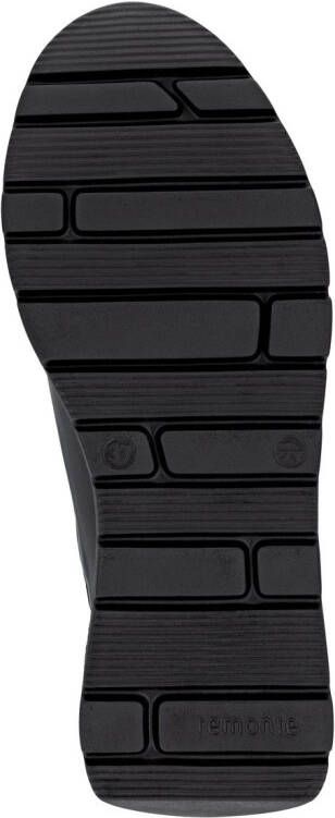 Remonte Plateausneakers Lage schoen casual sneaker met lakdetails