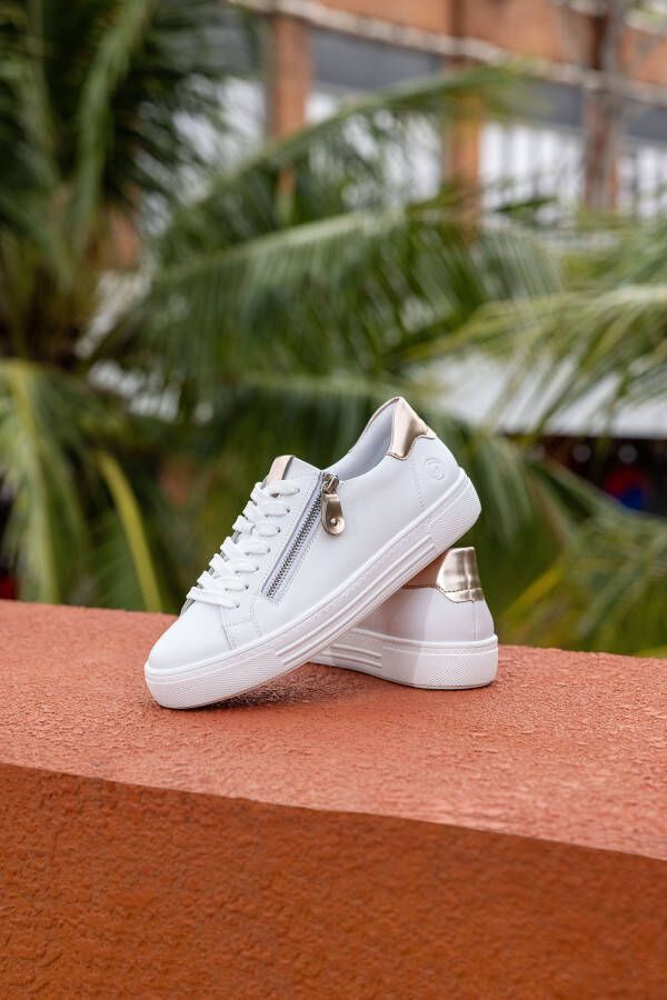 Remonte Plateausneakers met soft-foam binnenzool vrijetijdsschoen lage schoen veterschoen - Foto 9