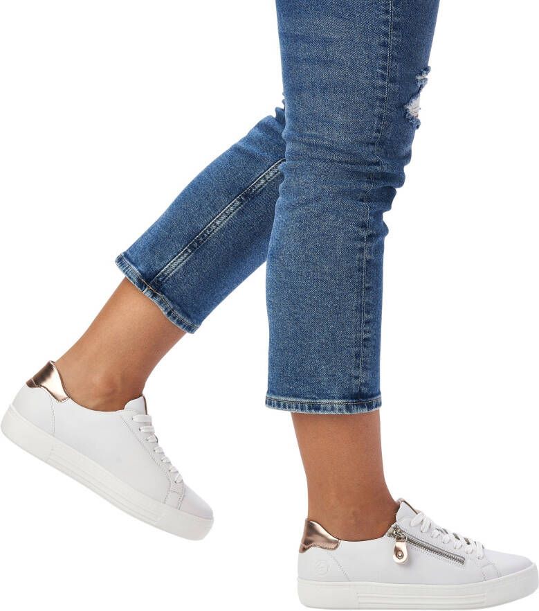 Remonte Plateausneakers met soft-foam binnenzool vrijetijdsschoen lage schoen veterschoen - Foto 12