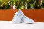Remonte Leuke witte vegan sneaker met gekleurd mondjes patroon White Dames - Thumbnail 8