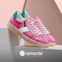 Remonte Plateausneakers Elisabeth Hurley-Collection vrijetijdsschoen lage schoen veterschoen met extra rits - Thumbnail 14
