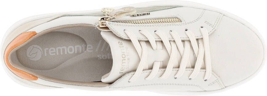 Remonte Plateausneakers ELLE-Collection vrijetijdsschoen lage schoen veterschoen met zachte inlegzool
