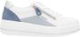 Remonte Plateausneakers ELLE-Collection vrijetijdsschoen lage schoen veterschoen met zachte inlegzool - Thumbnail 10