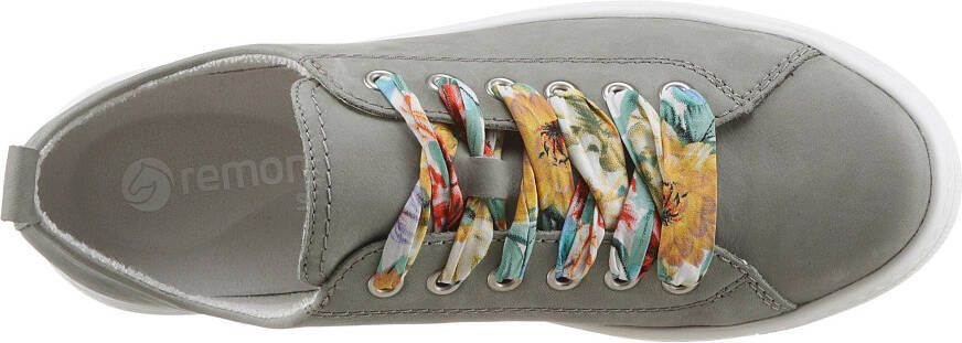 Remonte Plateausneakers met modieuze vetersluiting