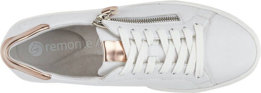 Remonte Plateausneakers met soft-foam binnenzool vrijetijdsschoen lage schoen veterschoen