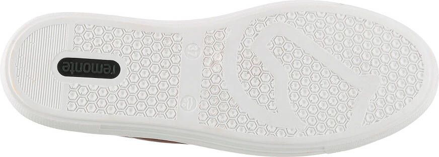 Remonte Plateausneakers met soft-foam binnenzool vrijetijdsschoen lage schoen veterschoen