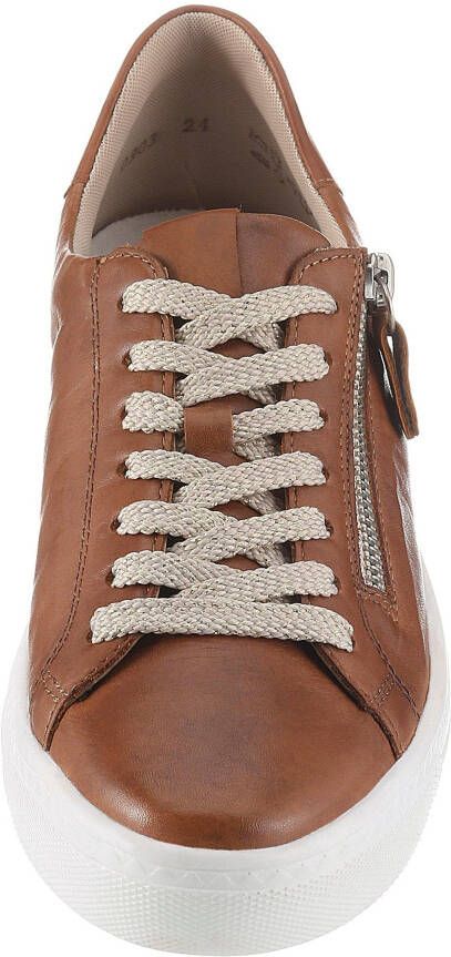 Remonte Plateausneakers met soft-foam binnenzool vrijetijdsschoen lage schoen veterschoen