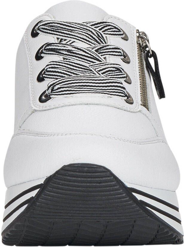 Remonte Plateausneakers met verwisselbare voetbed vrijetijdsschoen lage schoen veterschoen - Foto 10