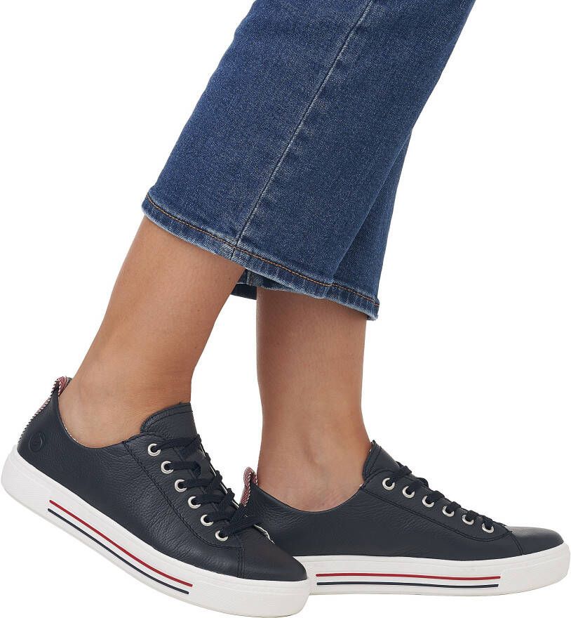 Remonte Plateausneakers met uitneembare inzet vrijetijdsschoen lage schoen veterschoen - Foto 2