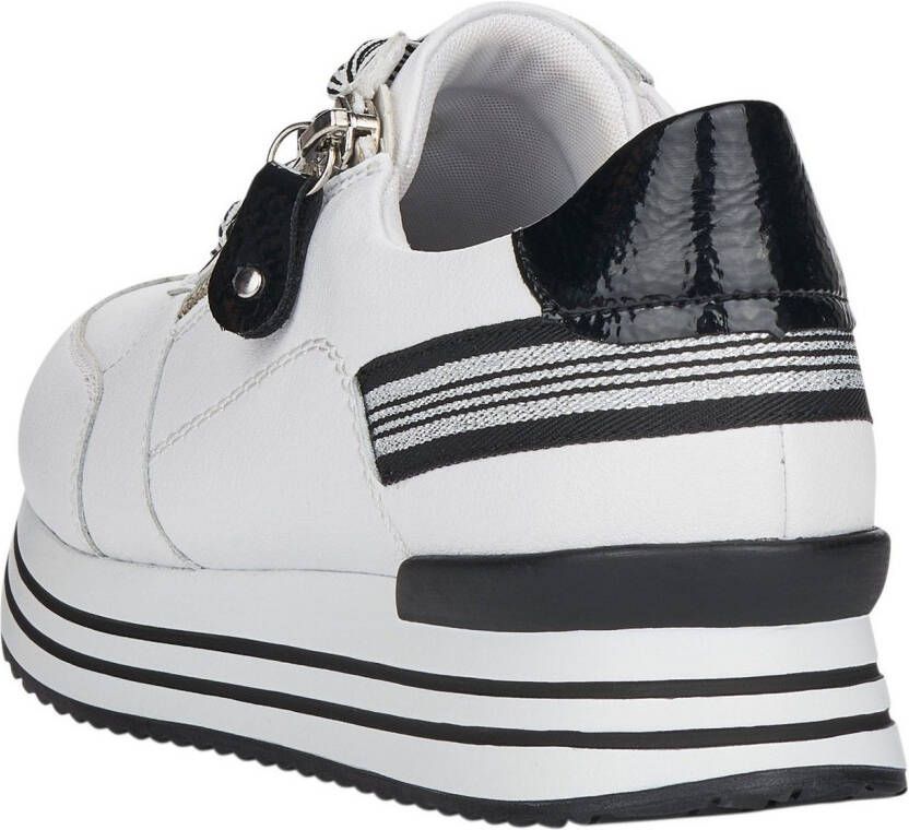 Remonte Plateausneakers met verwisselbare voetbed vrijetijdsschoen lage schoen veterschoen