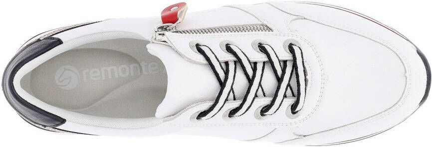 Remonte Plateausneakers met verwisselbare voetbed vrijetijdsschoen lage schoen veterschoen