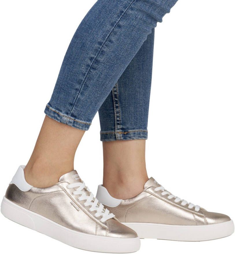 Remonte Plateausneakers veterschoen vrijetijdsschoen lage schoen met contrastafwerking