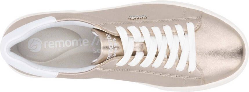 Remonte Plateausneakers veterschoen vrijetijdsschoen lage schoen met contrastafwerking