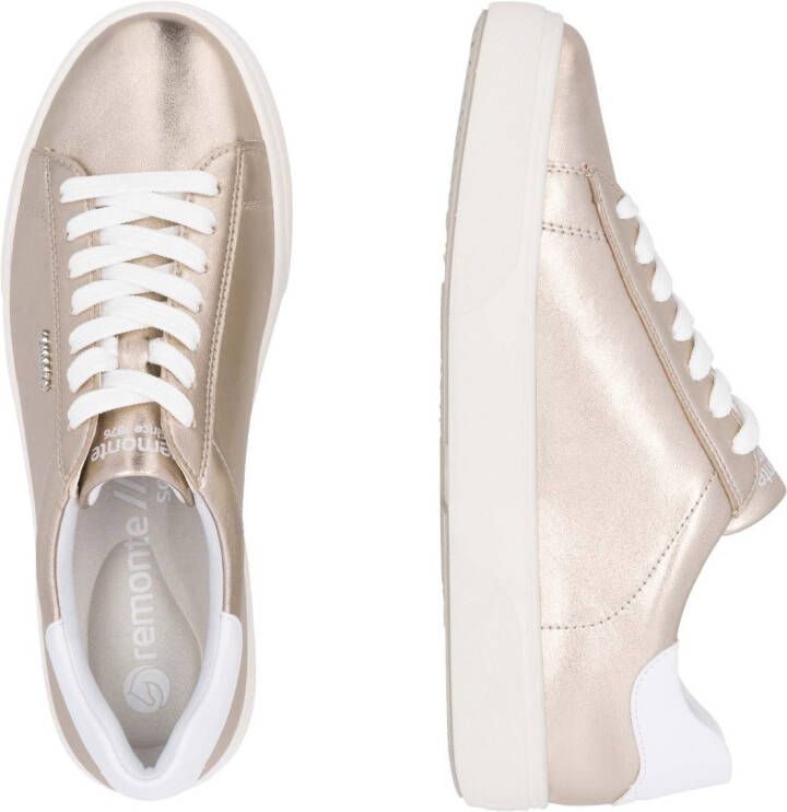 Remonte Plateausneakers veterschoen vrijetijdsschoen lage schoen met contrastafwerking