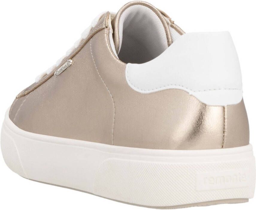 Remonte Plateausneakers veterschoen vrijetijdsschoen lage schoen met contrastafwerking