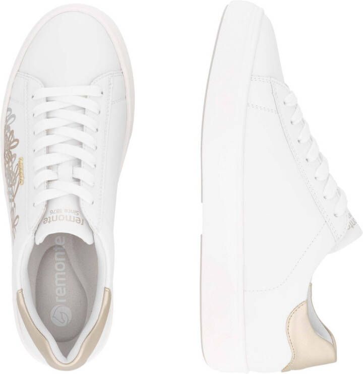 Remonte Plateausneakers veterschoen vrijetijdsschoen lage schoen met contrastafwerking